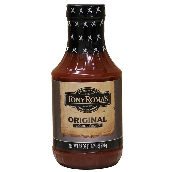 

tony roma's barbeque sauce original 510gr