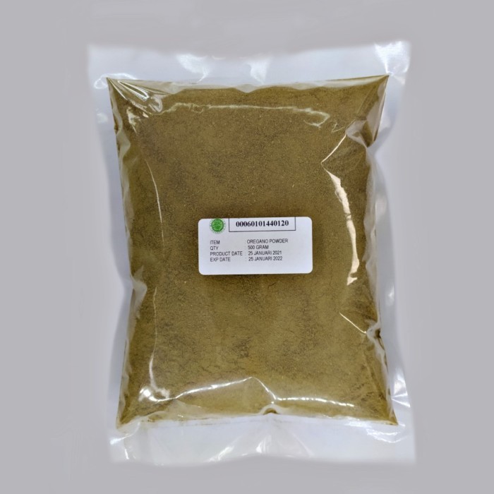 

Oregano Bubuk 500 gr/Oregano Powder Pure Asli 100%