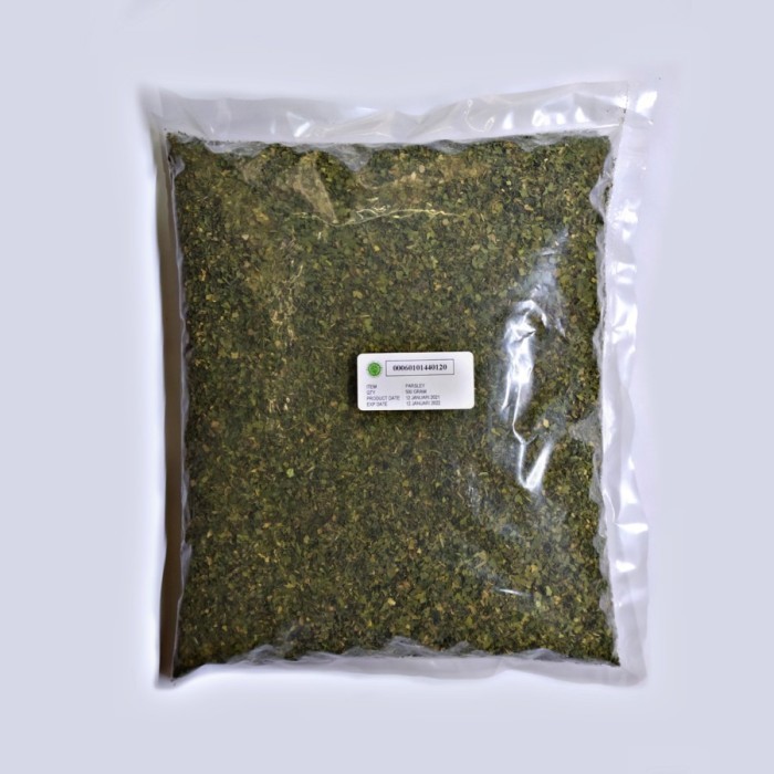 

Parsley Flakes/Parsley Dried 500 gr Pure Asli 100% Turkey