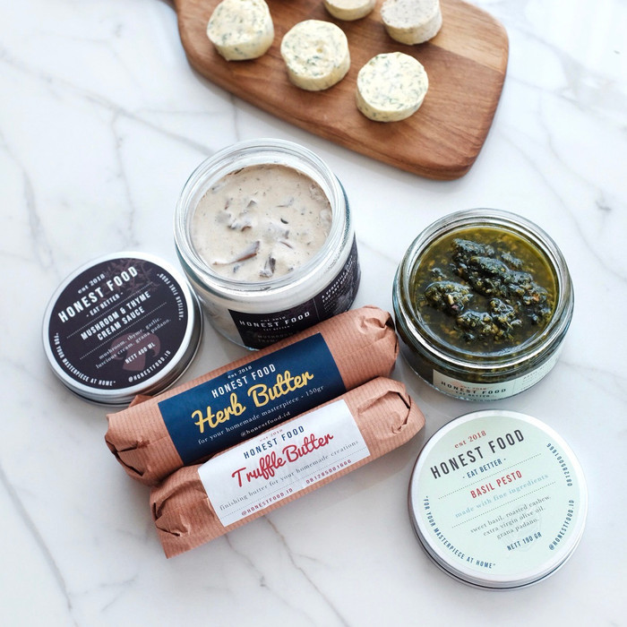 

COOKING ESSENTIALS: 2 butter, 2 sauce