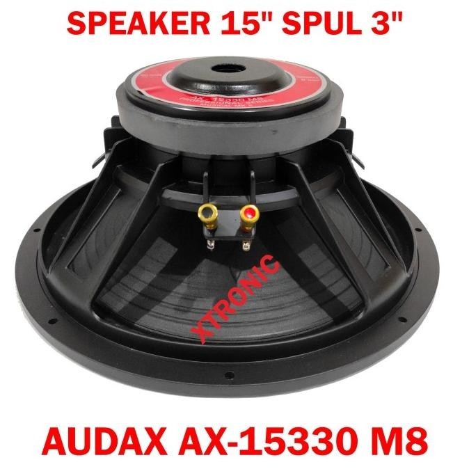 Speaker Audax AX 15330 M8 Speaker 15inch AX15330 FR 15 inch Original