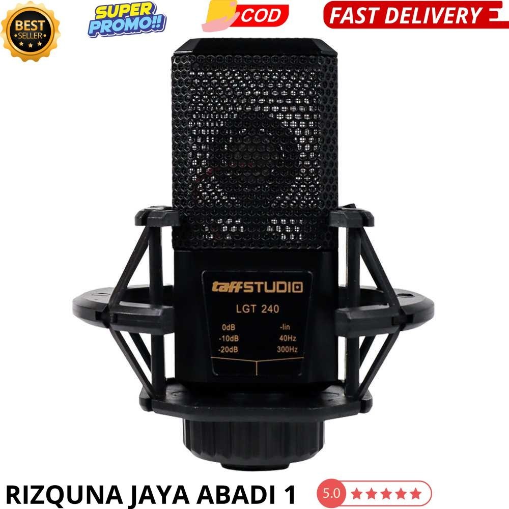 TaffSTUDIO GMark Microphone Condenser Professional Recording - LGT240