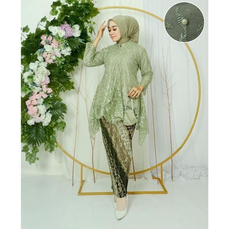 Tunik Maury Tille Setelan Kebaya Tunik Arumi Kebaya Pesta Kebaya Wisuda Kebaya Kondangan Kebaya Term