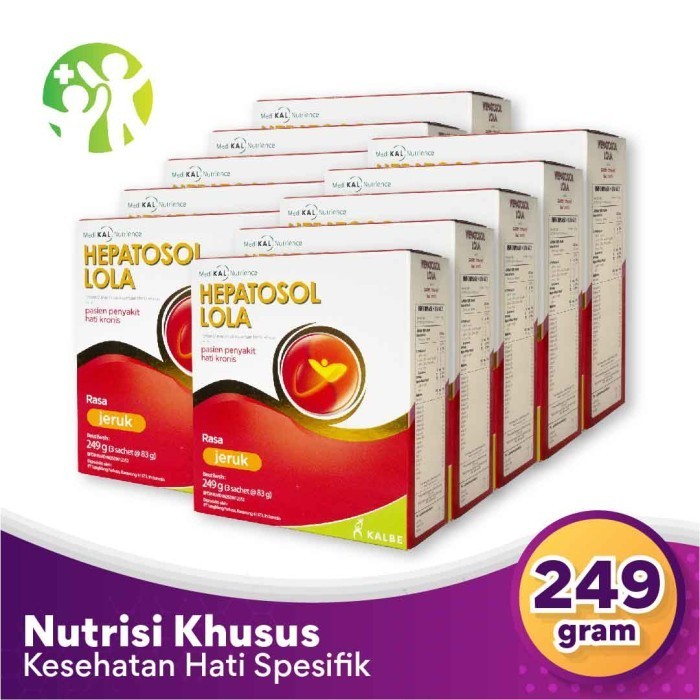 

Bundle 10 Box Hepatosol Lola - Nutrisi Kesehatan Hati Spesifik