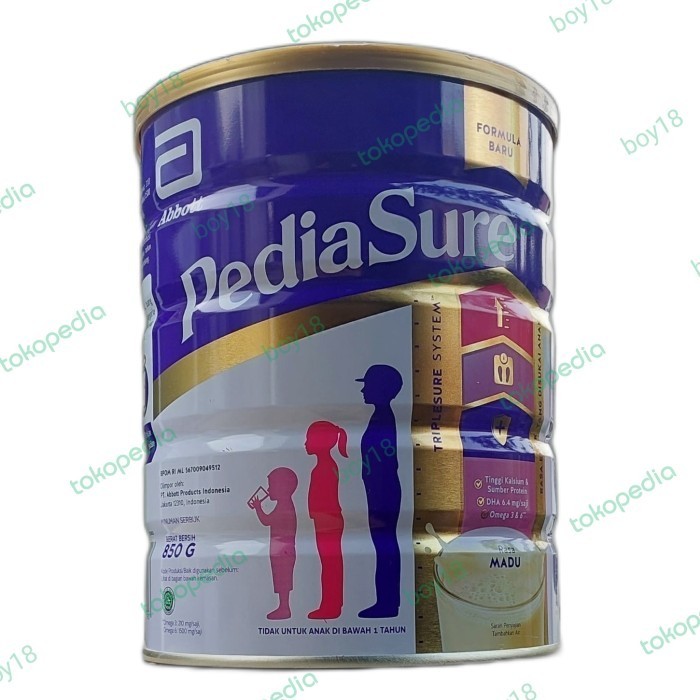 

Susu Pediasure Triplesure Rasa Madu 850 Gr Susu Formula