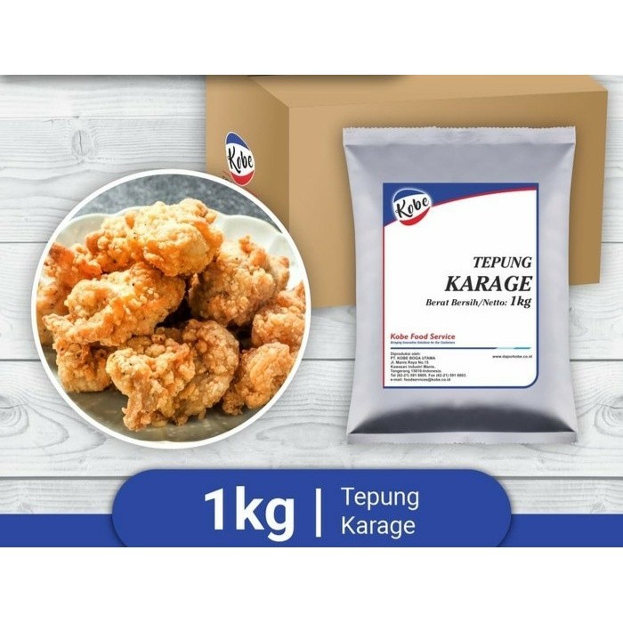 

HARGA DISKON KOBE TEPUNG AYAM KARAGE 1 KG