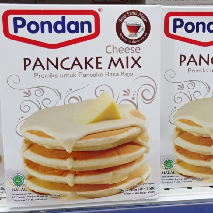 

PROMO pondan pancake mix cheese 250gr