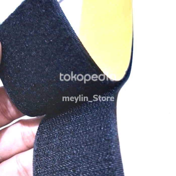 

Velcro tape perekat kuat Adhesive Acrylic Cotton BRG BARU