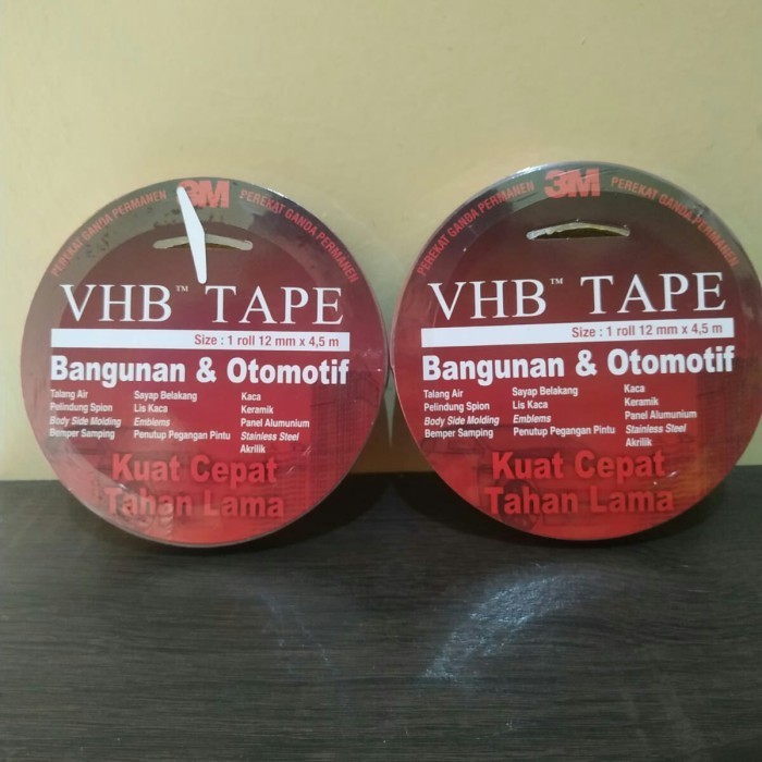 

3m vhb double perekat- lem talang air mobil 12mm lem aksesoris mobil HARGA DISKON