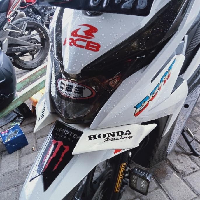 Winglet Beat Fi Esp Beat Street 2016 2017 2018 Putih Biru Merah Hitam