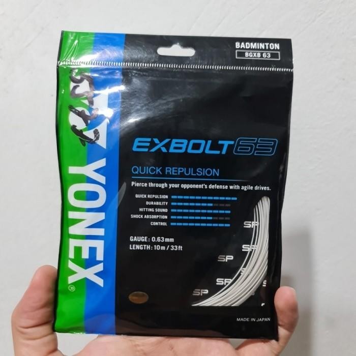 SENAR BADMINTON RAKET YONEX EXBOLT 63 ASLI