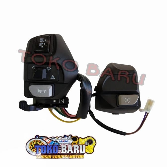 Saklar Set Kiri Kanan Domino Plus Hazard Mio J Mio Sporty Mio M3 Mio S