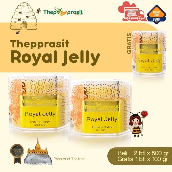 Royal Jelly Thailand 500 Gr 2 Btl
