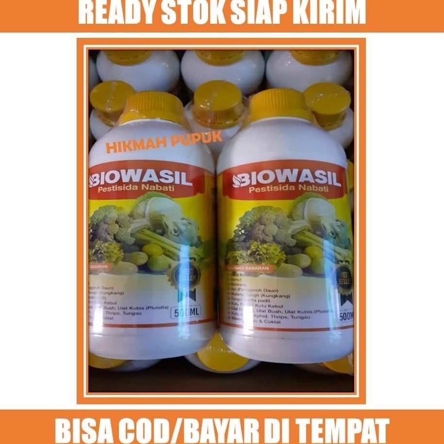 COD BISA BAYAR DI TEMPAT 500 ML BIOWASIL PESTISIDA HAMA CABE RAWIT, CABAI, Obat Hama Ulat Grayak Bua