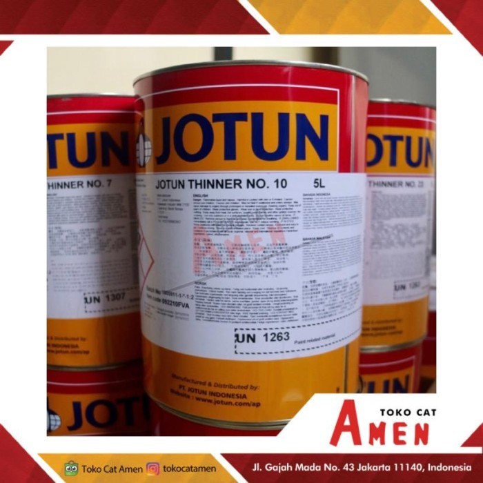 JOTUN THINNER NO. 10 5LT / PENGENCER CAT PU (HARDTOP / FUTURA)