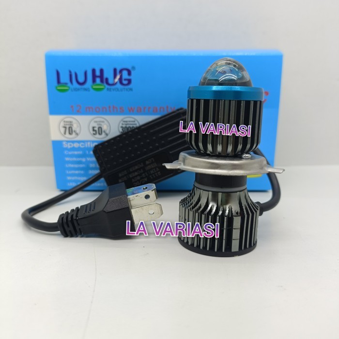 Lampu led h4 laser BHOLAM H4 MOTOR MOBIL LED LASER MEREK HJG