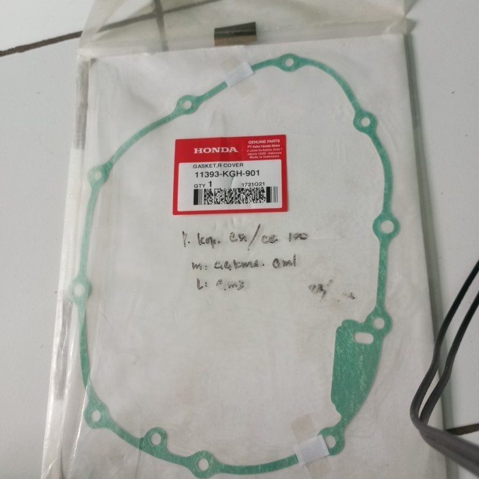 ori paking kopling cb150r old cs1 cb 150r lama cb150 r packing gasket