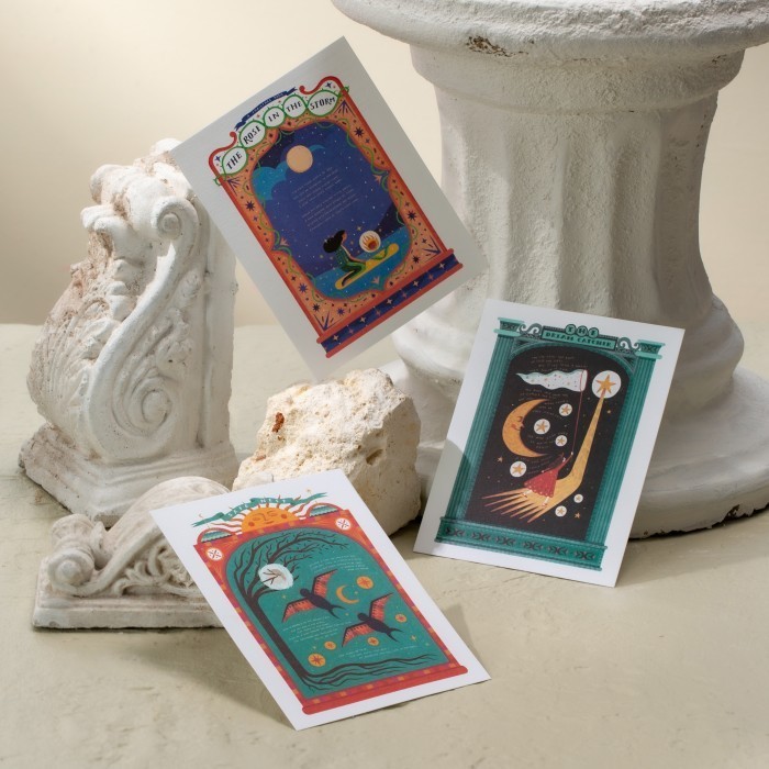 

Terlaris Illustrated Poem (Postcard set) - Shadow Stories SALE