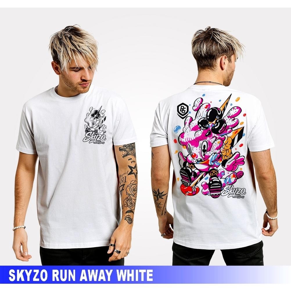 Get New Kaos Skyzo | Kaos Skyzo Original | Kaos Skyzo Pilox | Kaos Aesthetic | Kaos Sablon Leher | K