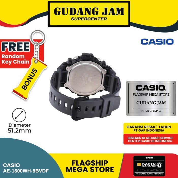 Casio General Ae-1500Wh-8Bvdf Ae-1500Wh Ae-1500 Ae1500Wh Ae1500
