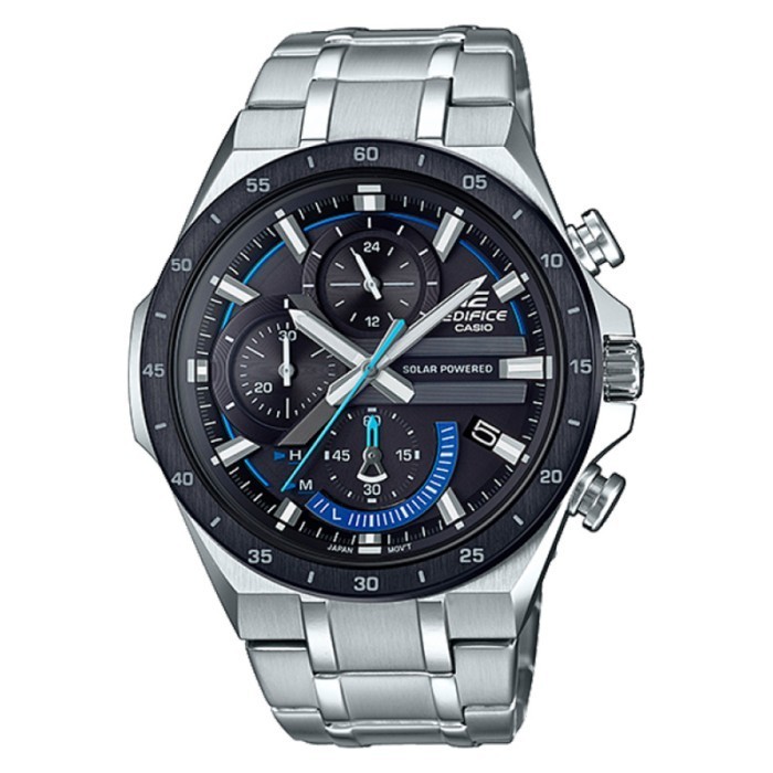 Casio Edifice Eqs-920Db-1Bvudf Tough Solar Black Dial