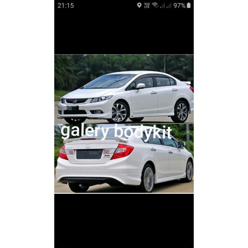 BODYKIT ADD ON CIVIC FB