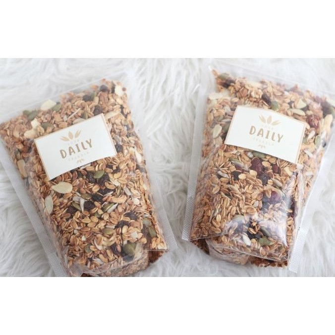 

GRANOLA 1000 GRAM CRISPY ENAK MURAH - CRUNCHY MIX KAM