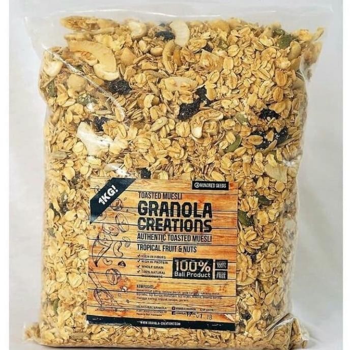 

Granola Creations Tropical Fruit Nuts Aneka Buah dan kacang 1 kg BS09