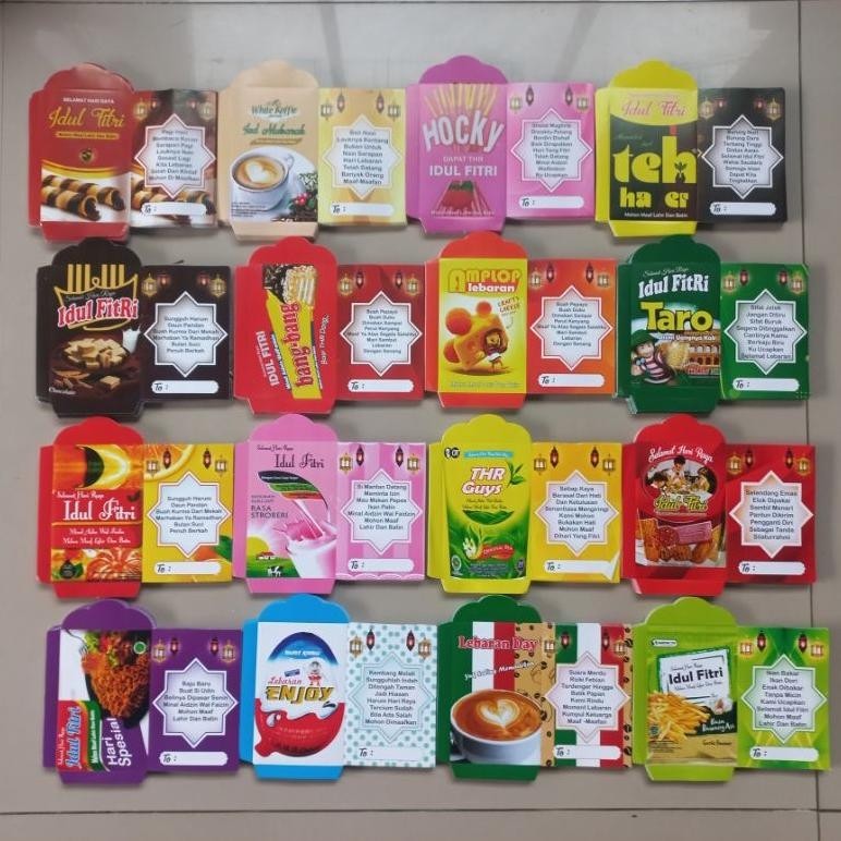

Termurah Amplop Lebaran 1 Pack Isi 10 Lembar Motif Random Qc Pass