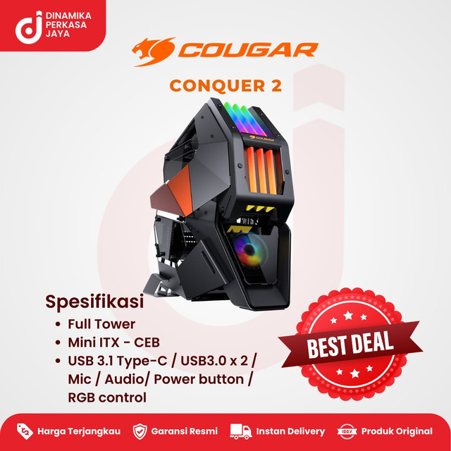 Casing PC Cougara Case Conquer 2