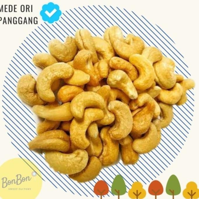 

Eksklusif Dan Terbatas!!! 1Kg Kacang Mede Panggang Asin Bawang Myeshandira