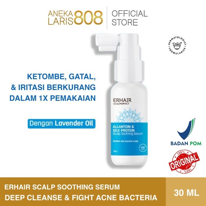 ERHAIR SCALP SCALPERFECT SOOTHING SERUM - SERUM PERAWATAN KULIT KEPALA