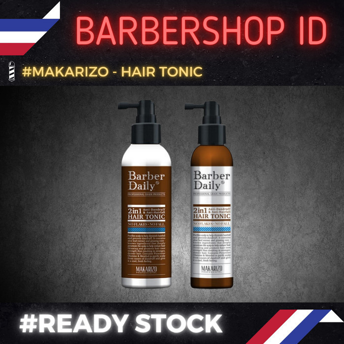 MAKARIZO PROFESSIONAL BARBER DAILY 2 IN 1 HAIR TONIC