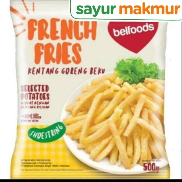 

Belfoods Kentang Goreng Shoestring 500 gram Sayurmakmur