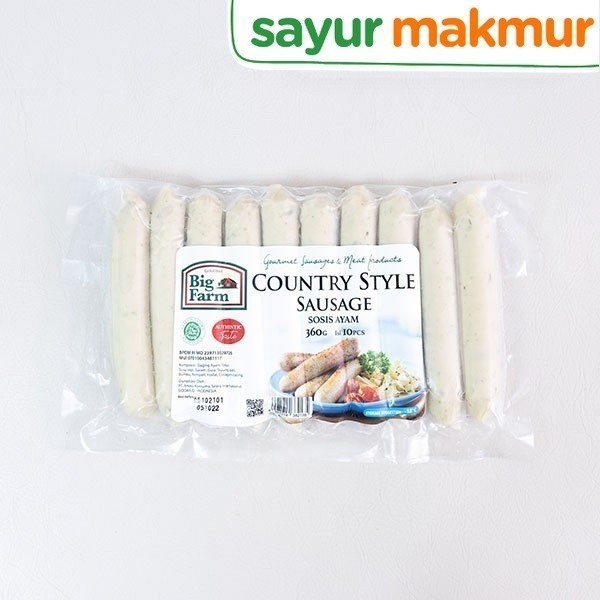 

Big Farm Chicken Sausage Italian Style 360 gram Sayurmakmur