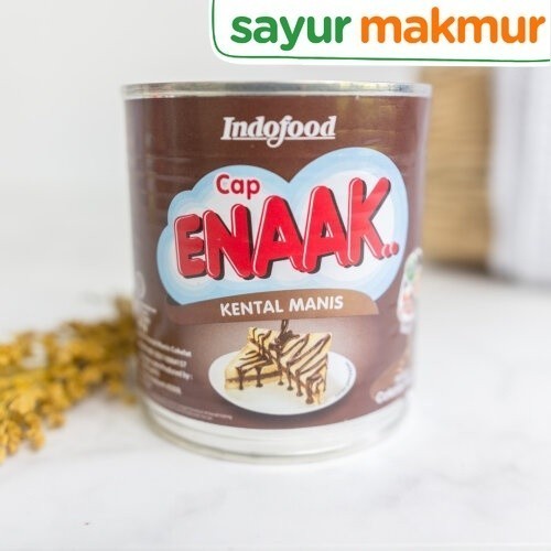 

Cap Enaak Krimer Kental Manis Cokelat Kaleng 370 gram Sayurmakmur