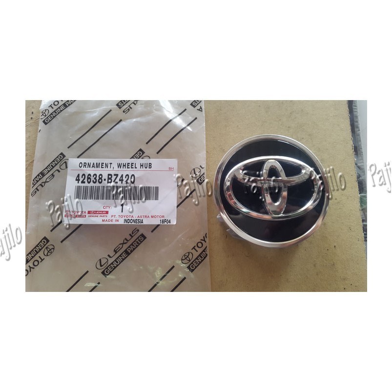 ORI Tutup Ban Dop Dob As Roda Tengah Toyota Innova Reborn Venturer 2016 2017 2018 2019 2020 2021 Vel
