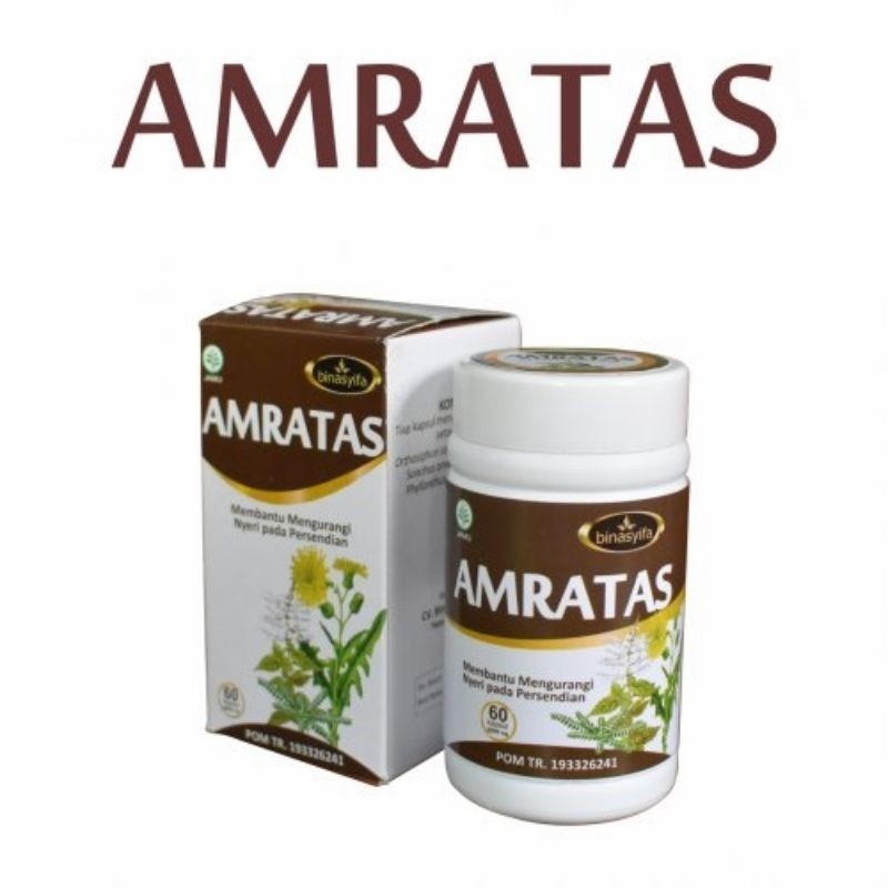 AMRATAS - Herbal Asam Urat & Nyeri Sendi