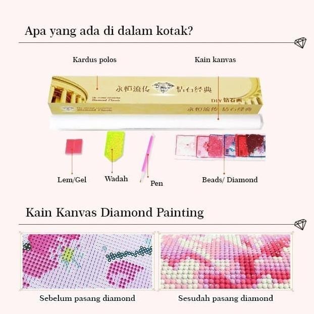 Diy Diamond Painting Full Bunda Maria Yesus Religius 5060 Cm D569