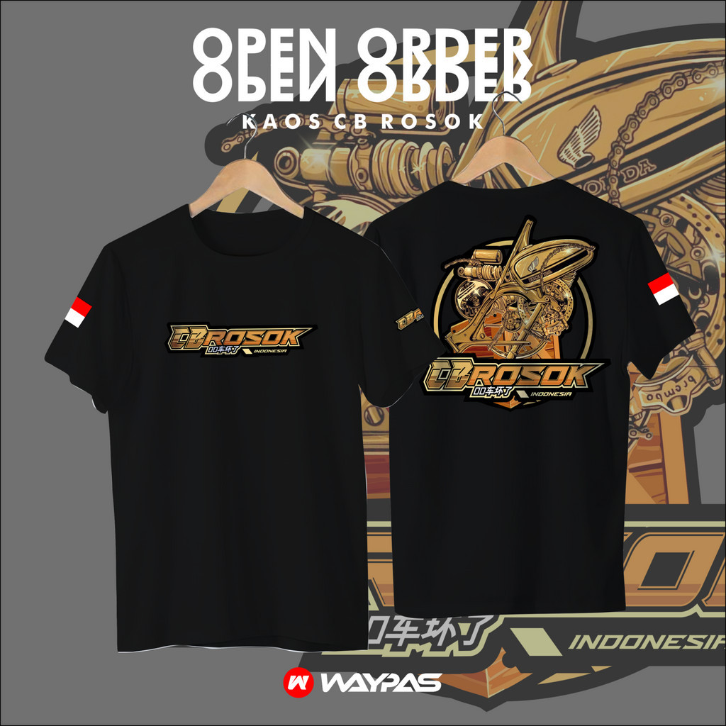 KAOS HONDA CB ROSOK