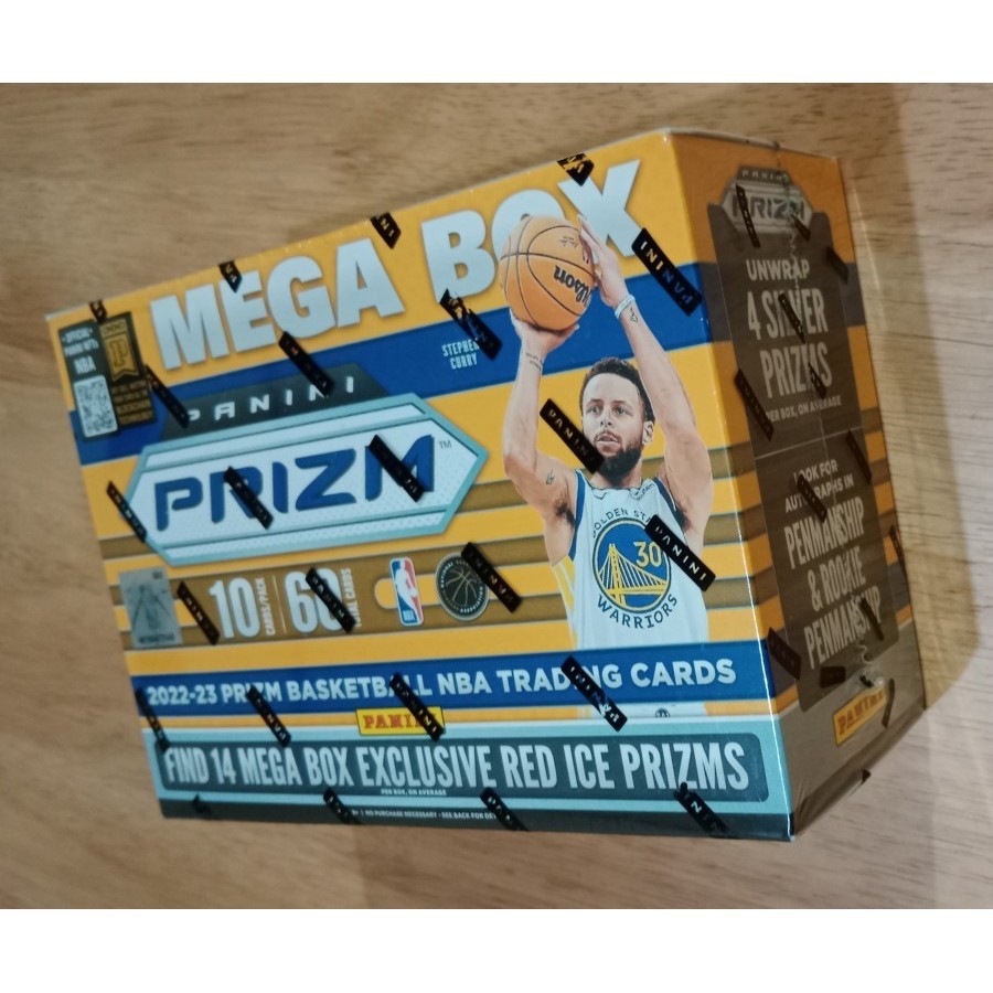 Kartu Basket NBA Prizm 2022-23 Mega Box. 60 Kartu per Box
