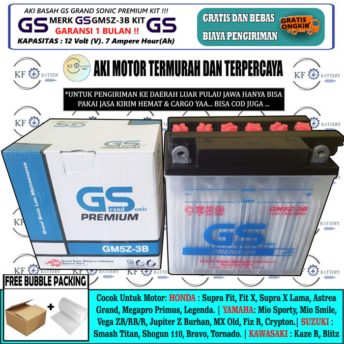AKI MOTOR SUPRA FIT, MEGAPRO PRIMUS, LEGENDA, FIT X GM5Z-3B GS KIT