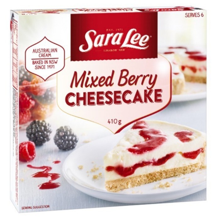 

Uinn - Sara Lee Mixed Berry Cheese Cake 410 Gr/Frozen Food/Cheese Cake