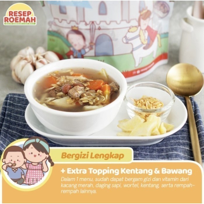 

Uinn - Resep Roemah Sup Iga Kacang Merah / Kids Frozen Food Homemade / No Msg