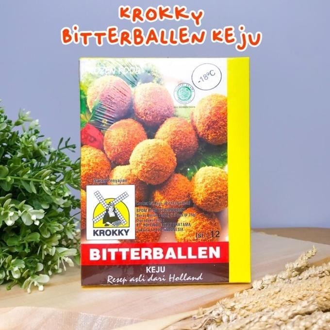 

Uinn - Krokky Bitterballen Keju - Frozen Food Premium Original