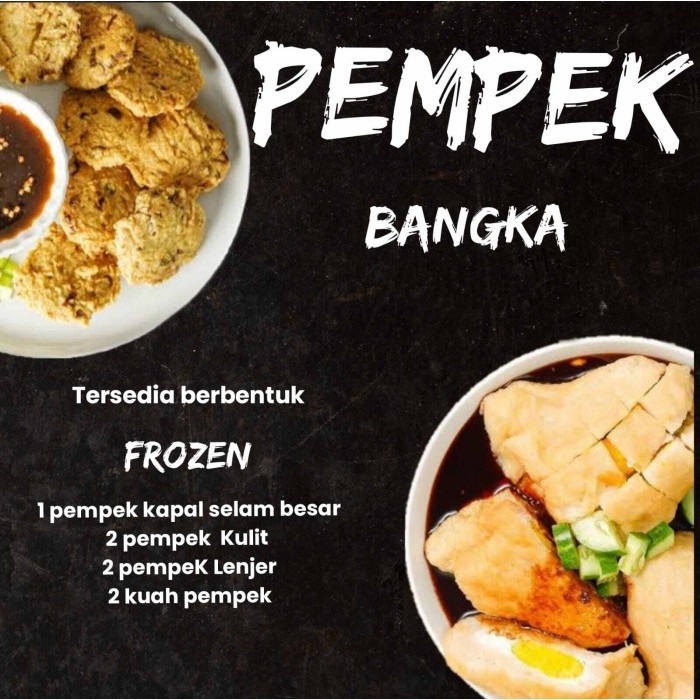 

Uinn - Pempek Bangka Frozen Food