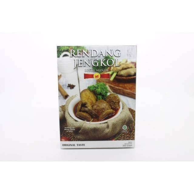 

Uinn - Rendang Jengkol Restu Mande 300 Gram Bukan Frozen Food