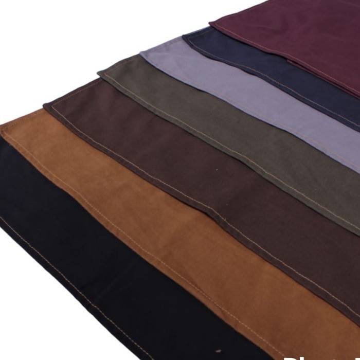 TERLENGKAP Apron Celemek Custom Canvas Multifungsi Barbershop Barista Bartender