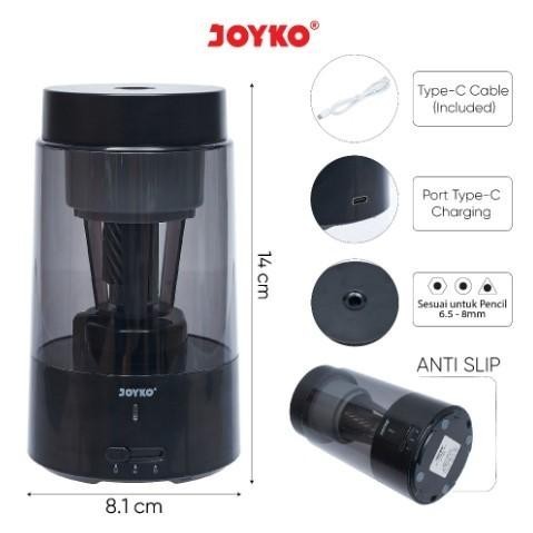 

Rautan Pensil Elektrik Electric Sharpener Joyko A-170E