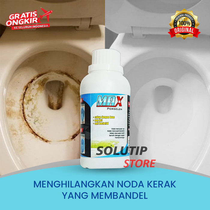 Pembersih Kerak Kamar Mandi Pembersih Toilet Wc Ampuh - Max Porselen